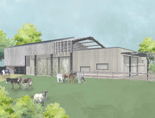 An artist impression Bradbury Den.