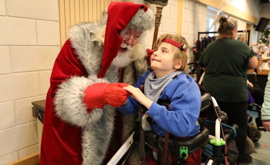 Santa's here