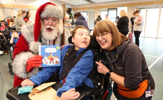Santa's got presents