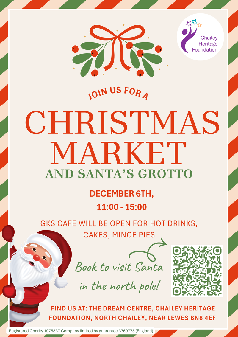 Chailey Heritage Foundation Christmas Market Poster 6 December