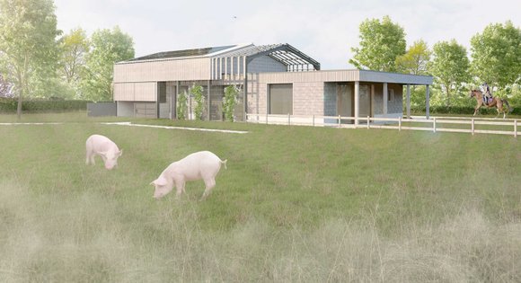Artist impression of the Bradbury Den.