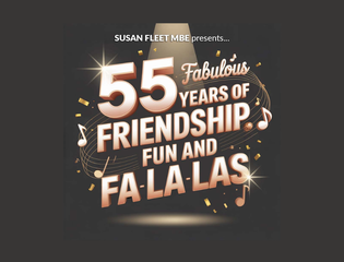 55 years logo